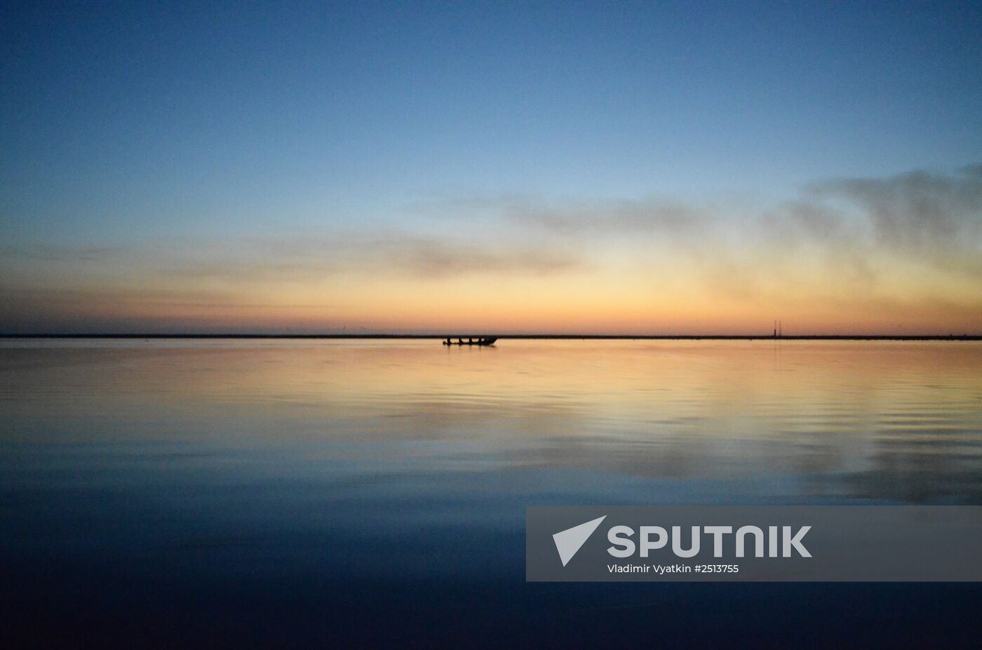 Fall fishing in Astrakhan Region