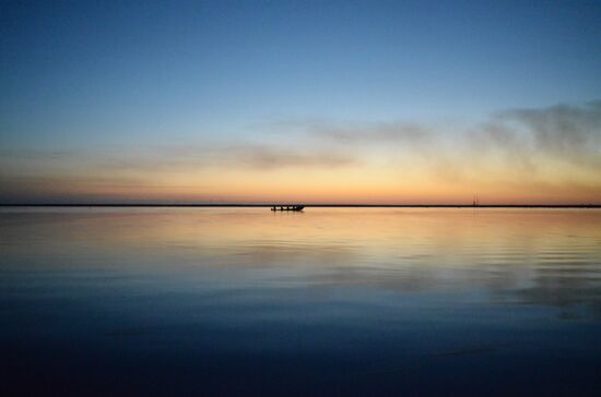 Fall fishing in Astrakhan Region