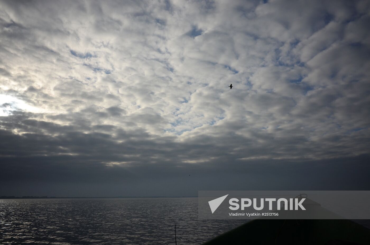 Fall fishing in Astrakhan Region