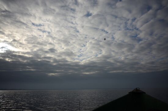 Fall fishing in Astrakhan Region