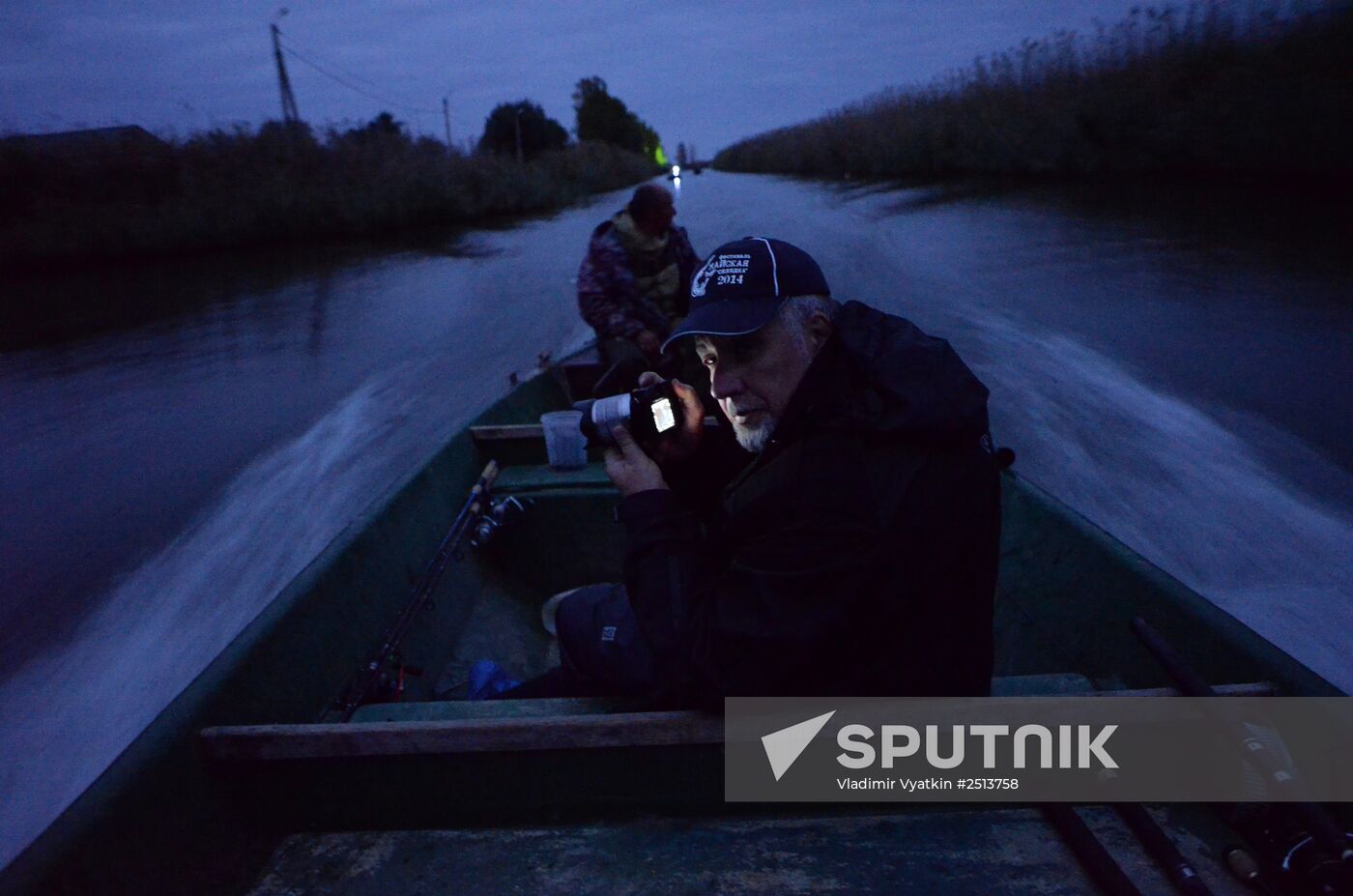 Fall fishing in Astrakhan Region