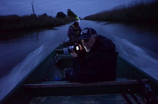 Fall fishing in Astrakhan Region