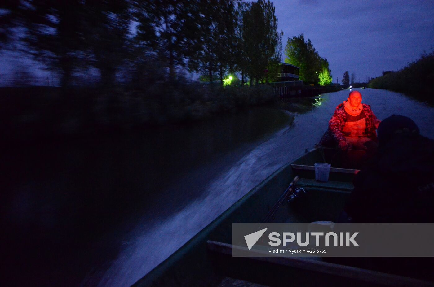 Fall fishing in Astrakhan Region