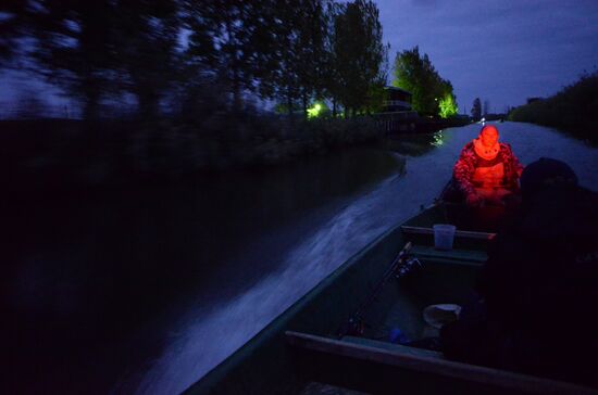 Fall fishing in Astrakhan Region