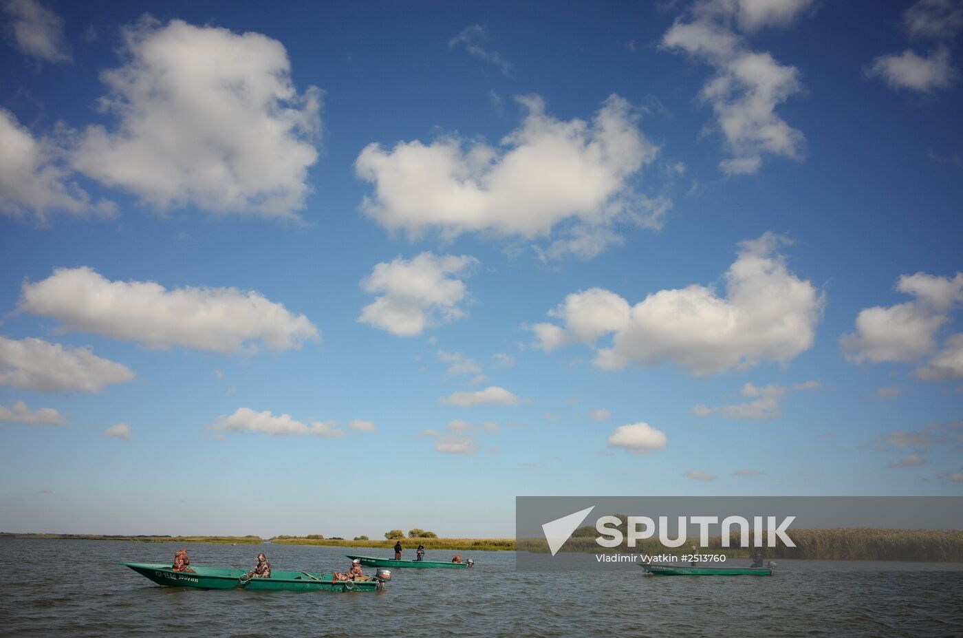Fall fishing in Astrakhan Region