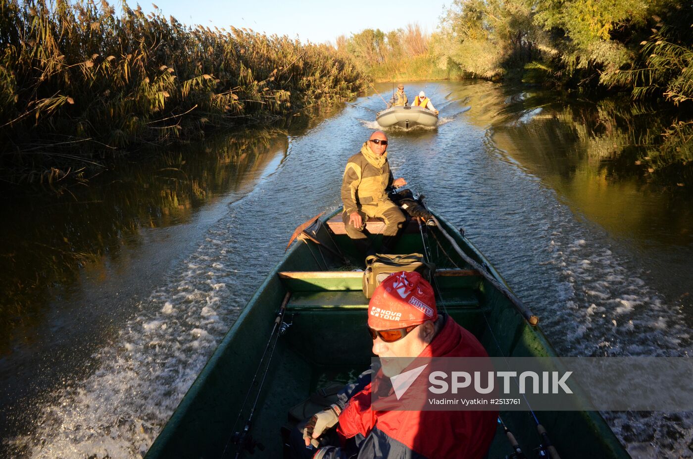 Fall fishing in Astrakhan Region