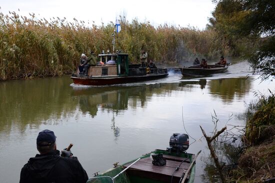 Fall fishing in Astrakhan Region