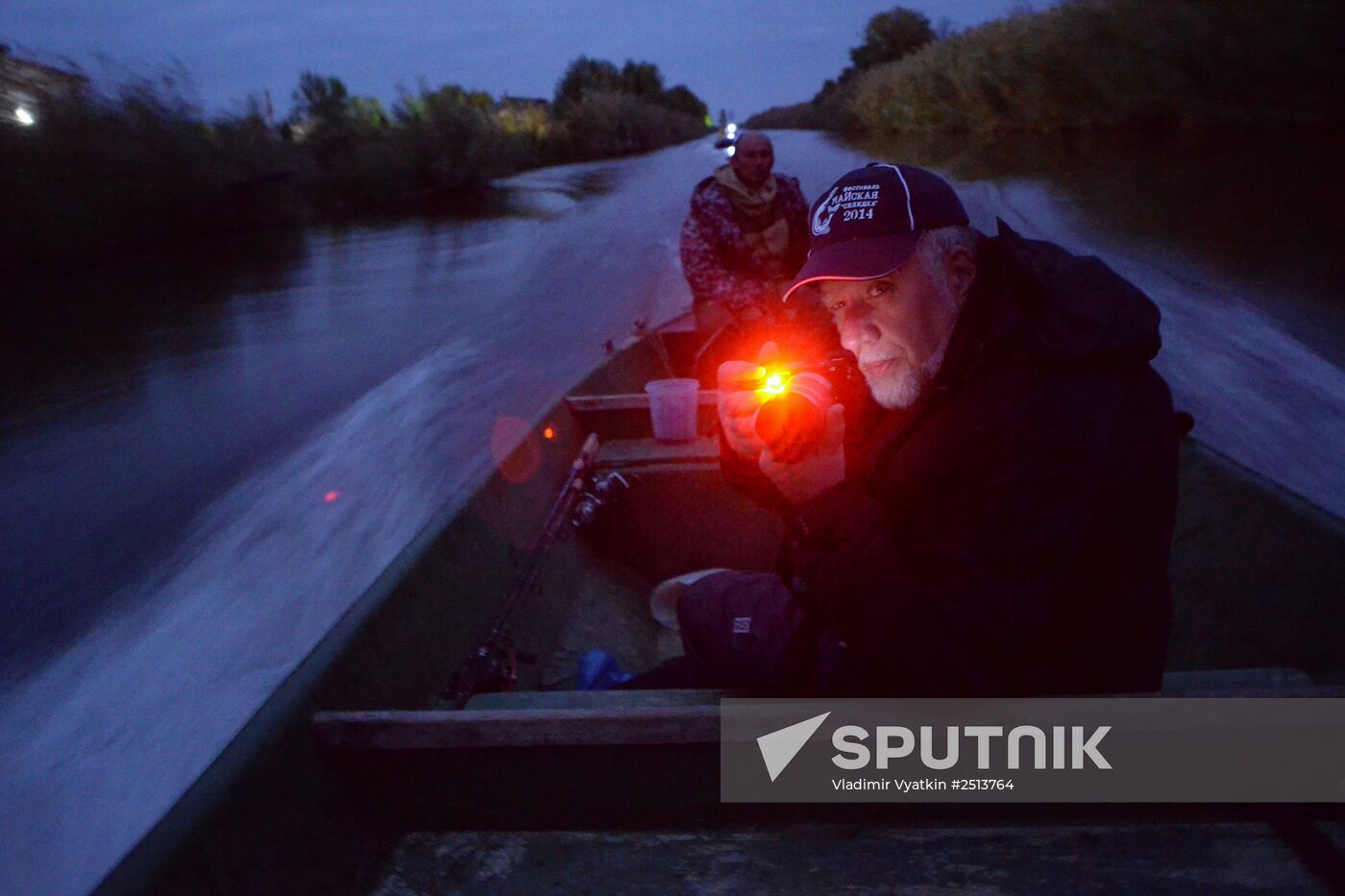 Fall fishing in Astrakhan Region