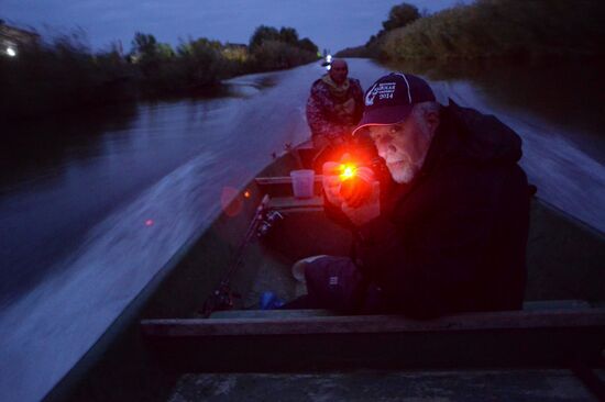 Fall fishing in Astrakhan Region