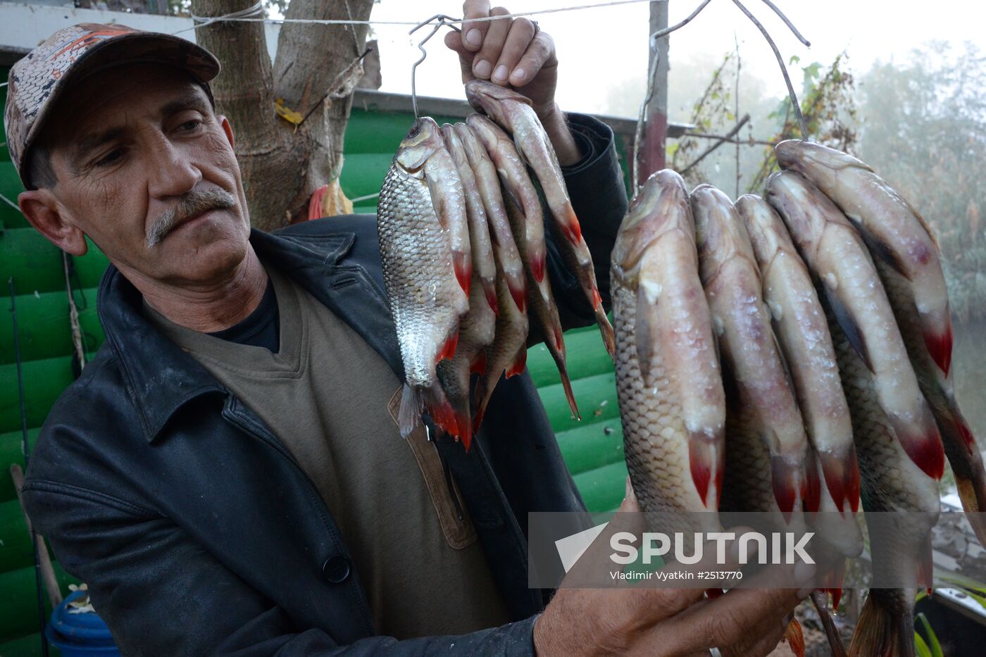 Fall fishing in Astrakhan Region