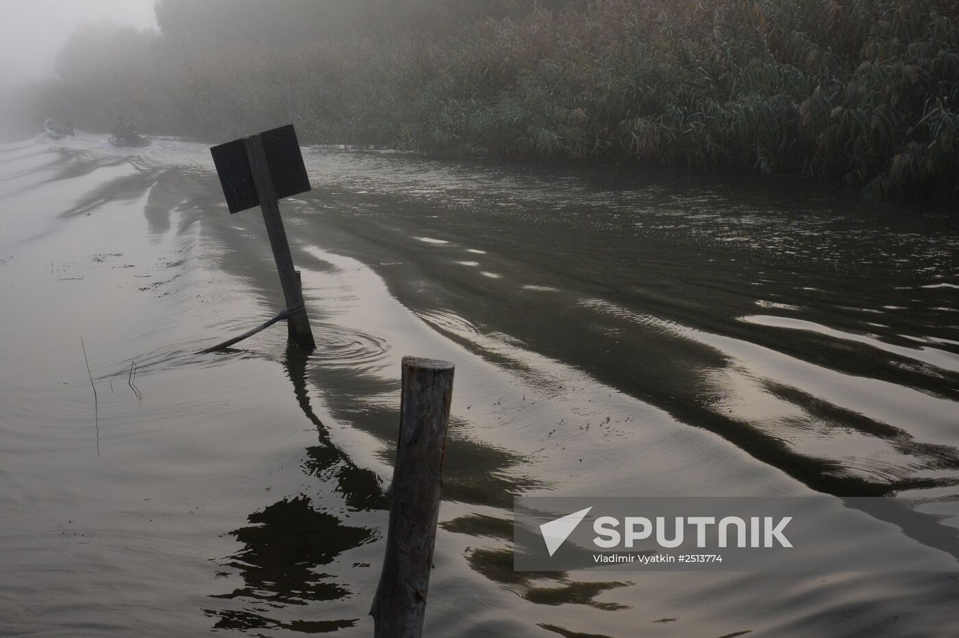 Fall fishing in Astrakhan Region