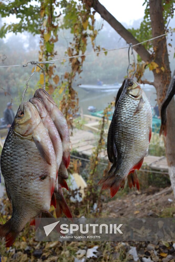 Fall fishing in Astrakhan Region
