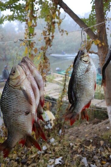 Fall fishing in Astrakhan Region