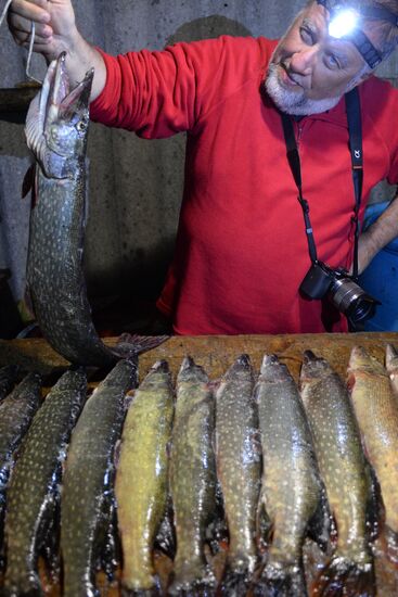 Fall fishing in Astrakhan Region