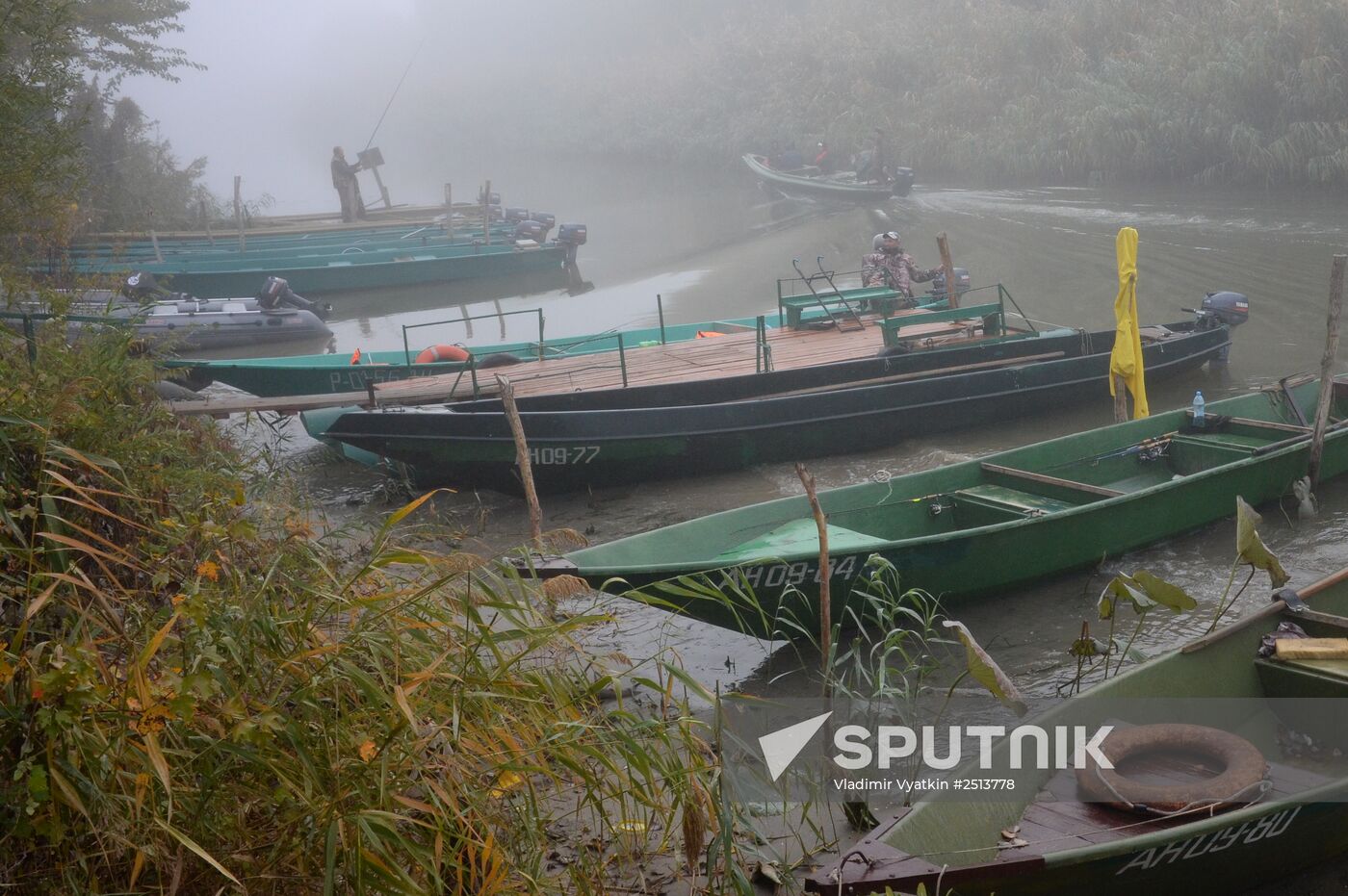 Fall fishing in Astrakhan Region