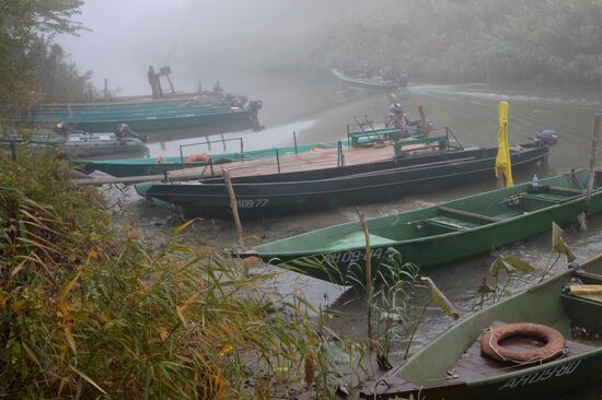 Fall fishing in Astrakhan Region