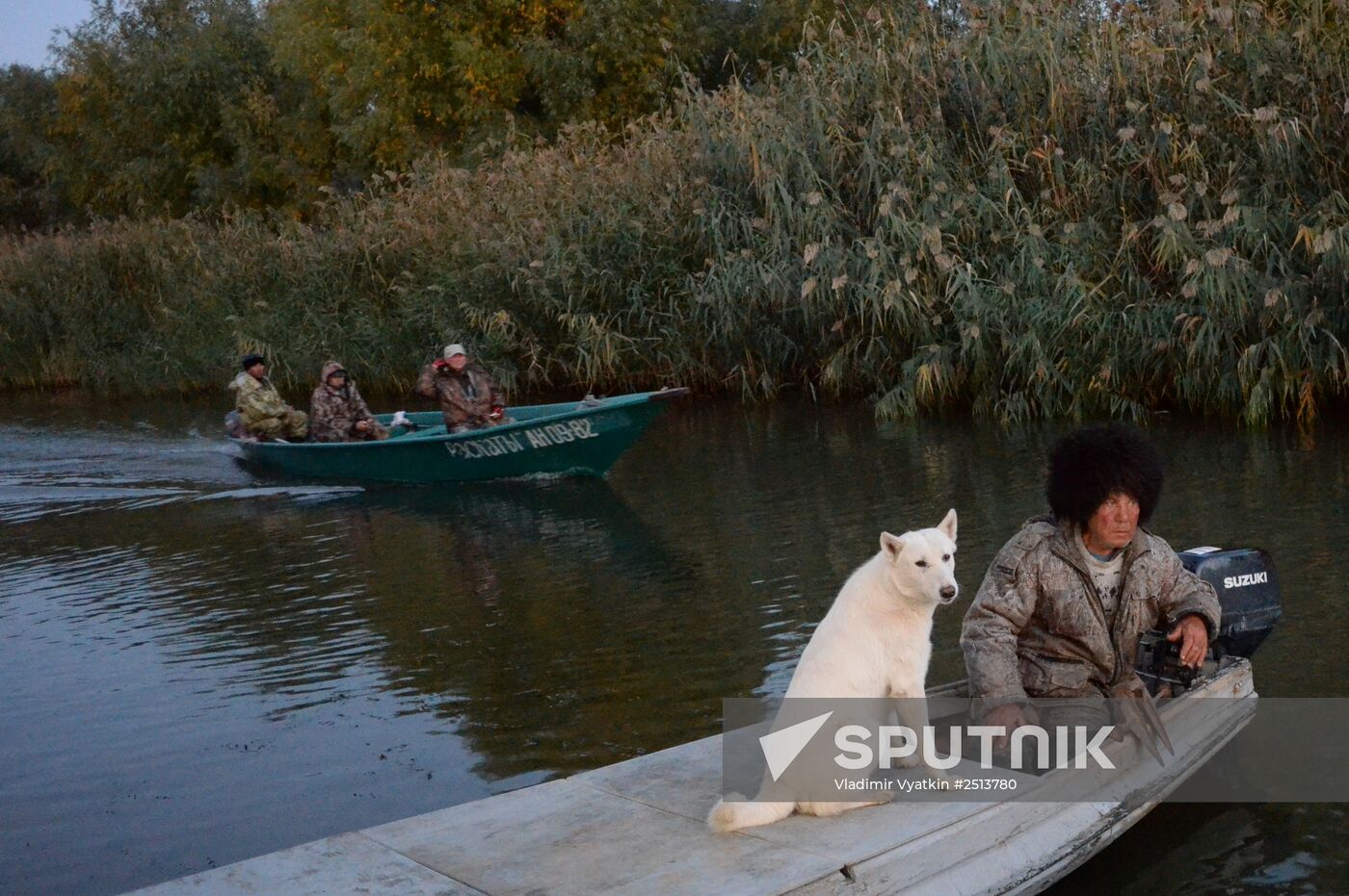 Fall fishing in Astrakhan Region
