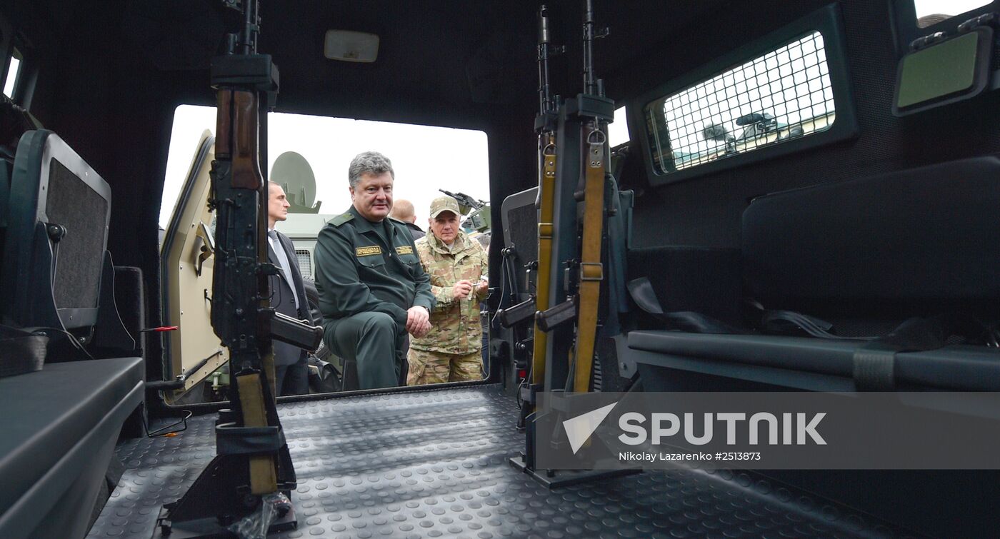 Petro Poroshenko's working visit to Cherkasy Region