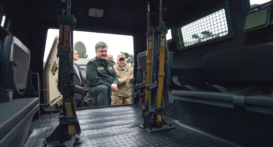 Petro Poroshenko's working visit to Cherkasy Region