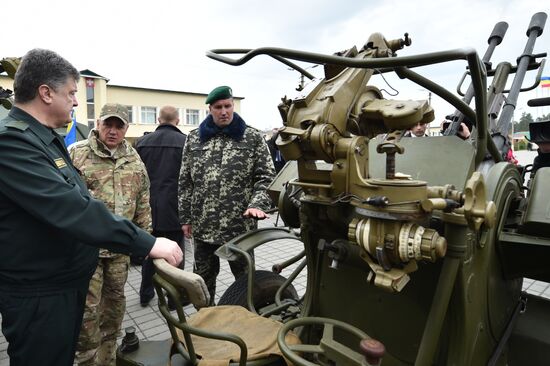 Petro Poroshenko's working visit to Cherkasy Region