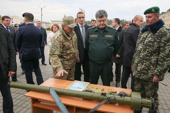 Petro Poroshenko's working visit to Cherkasy Region