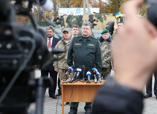 Petro Poroshenko's working visit to Cherkasy Region