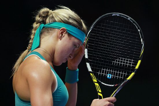 WTA finals. Day One