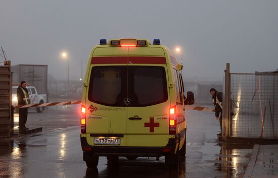 Plane crashes at Vnukovo airport