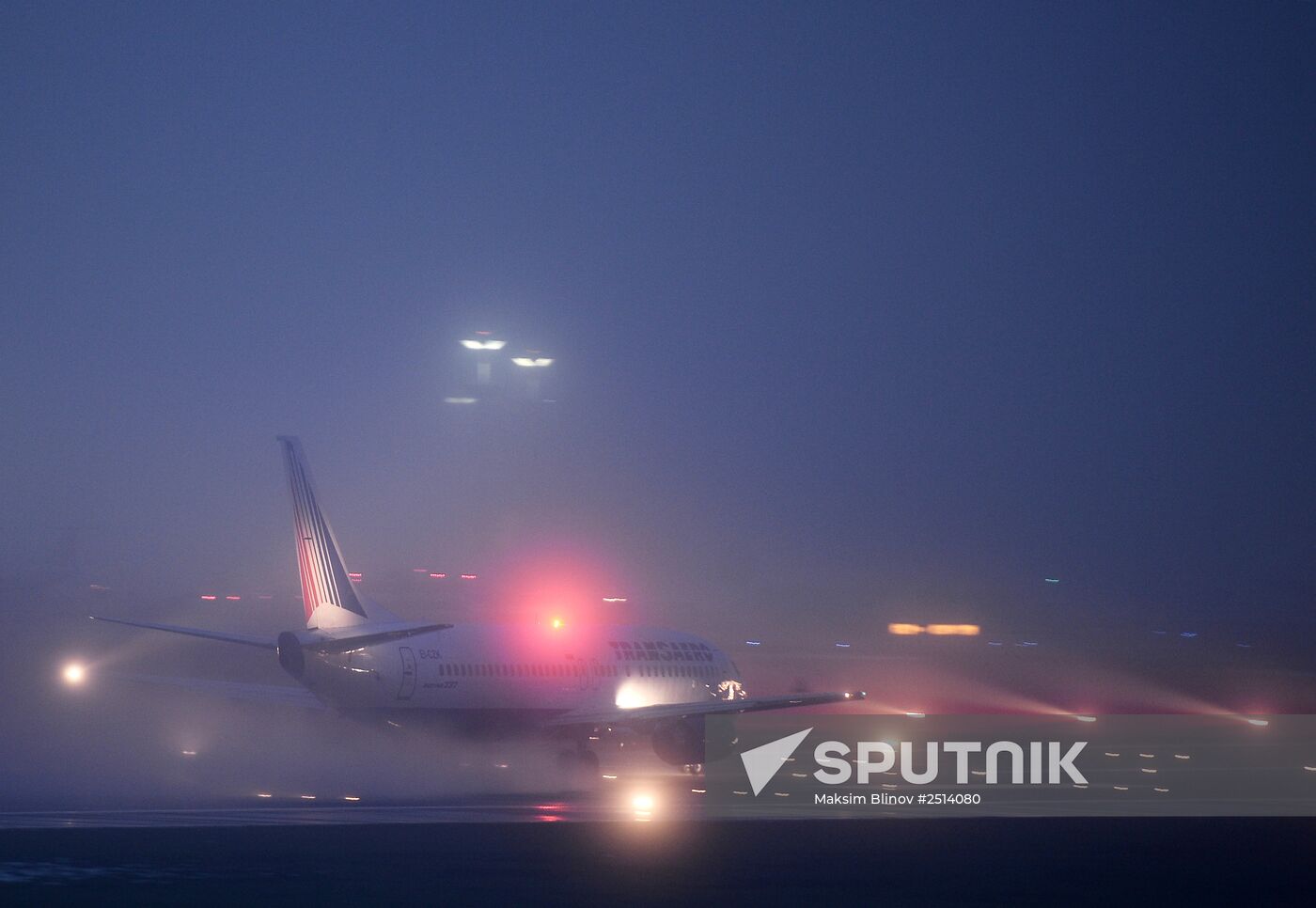 Plane crashes at Vnukovo airport