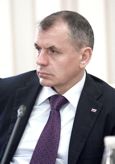 Meeting of the Council of Ministers of the Republic of Crimea in Simferopol