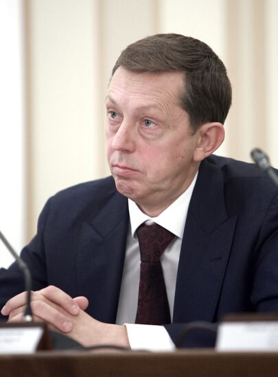 Meeting of the Council of Ministers of the Republic of Crimea in Simferopol