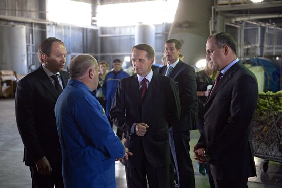 Sergei Naryshkin visits the Karachayevo-Circassian Republic