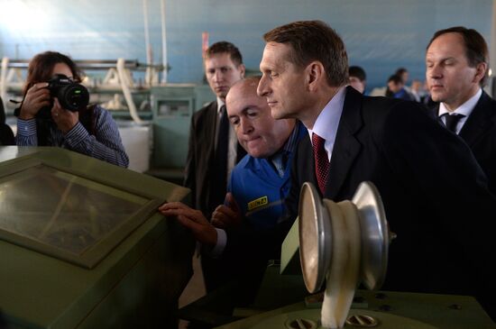 Sergei Naryshkin visits the Karachayevo-Circassian Republic