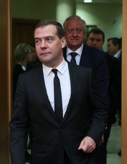 Dmitry Medvedev attends meeting of the Council of Ministers of the Union State