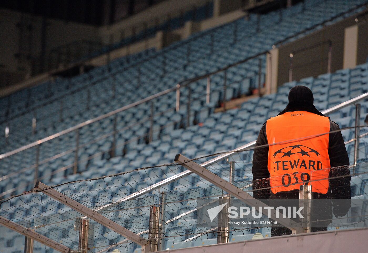 Football. Champions League. CSKA vs. Manchester City