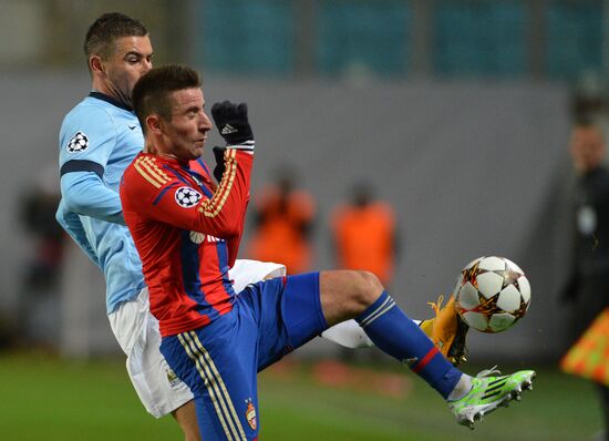 Football. Champions League. CSKA vs. Manchester City