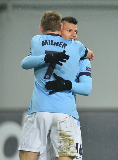 Football. Champions League. CSKA vs. Manchester City