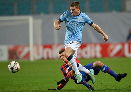 Football. Champions League. CSKA vs. Manchester City
