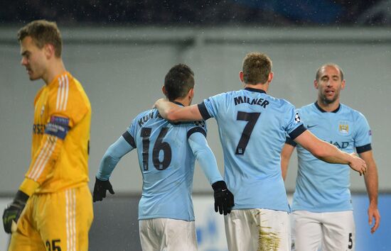 Football. Champions League. CSKA vs. Manchester City