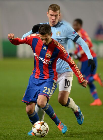 Football. Champions League. CSKA vs. Manchester City