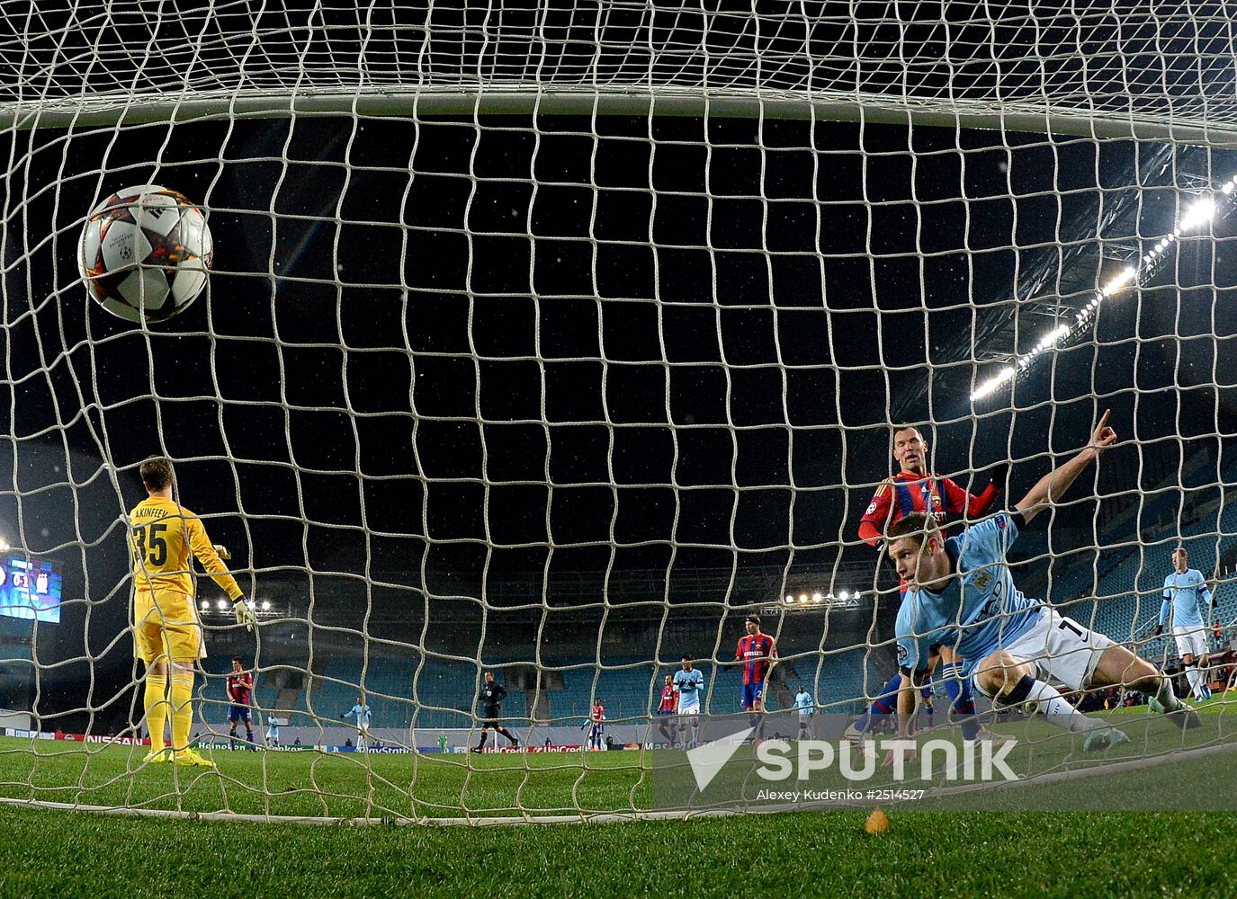 UEFA Champions League. CSKA vs. Manchester City