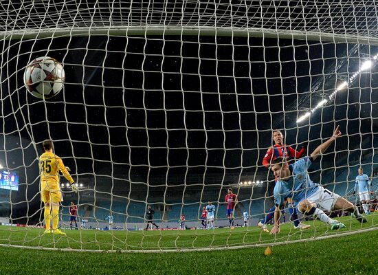 UEFA Champions League. CSKA vs. Manchester City