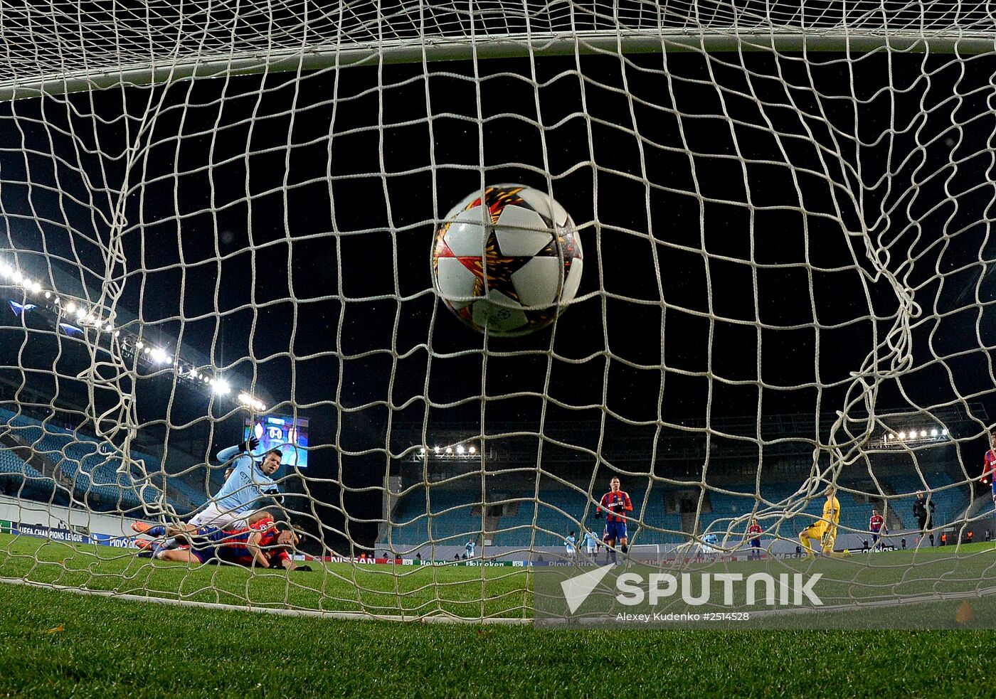 Football. Champions League. CSKA vs. Manchester City