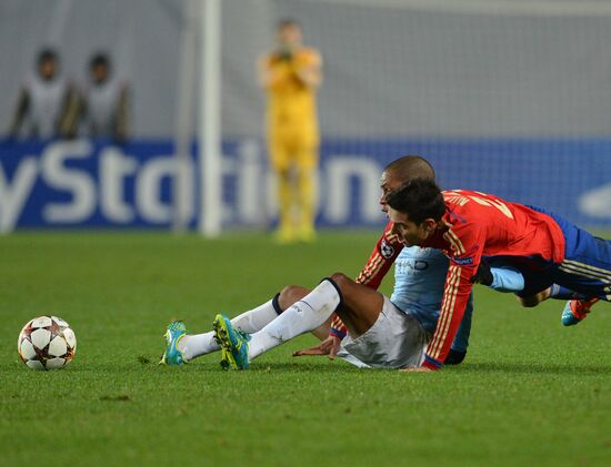 Football. Champions League. CSKA vs. Manchester City