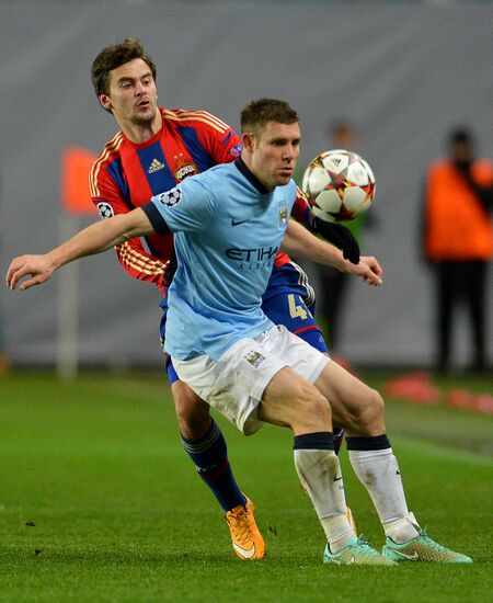 Football. Champions League. CSKA vs. Manchester City
