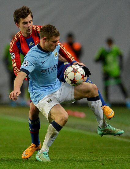 Football. Champions League. CSKA vs. Manchester City