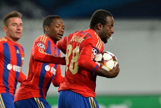 Football. Champions League. CSKA vs. Manchester City