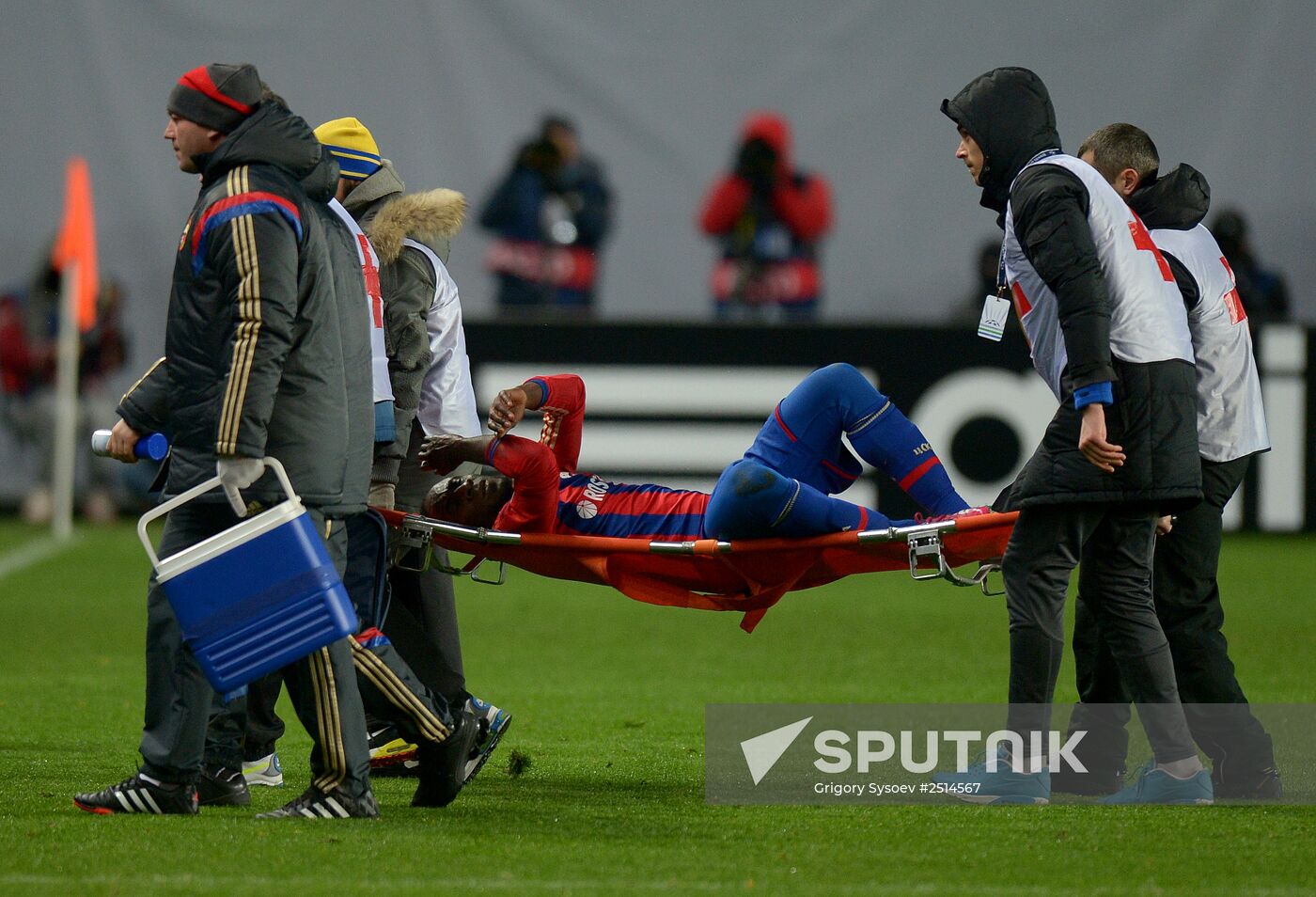 Football. Champions League. CSKA vs. Manchester City