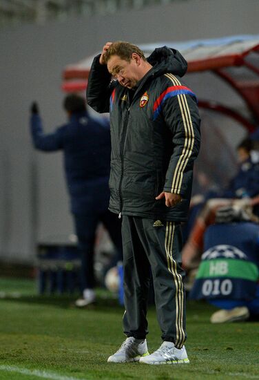Football. Champions League. CSKA vs. Manchester City