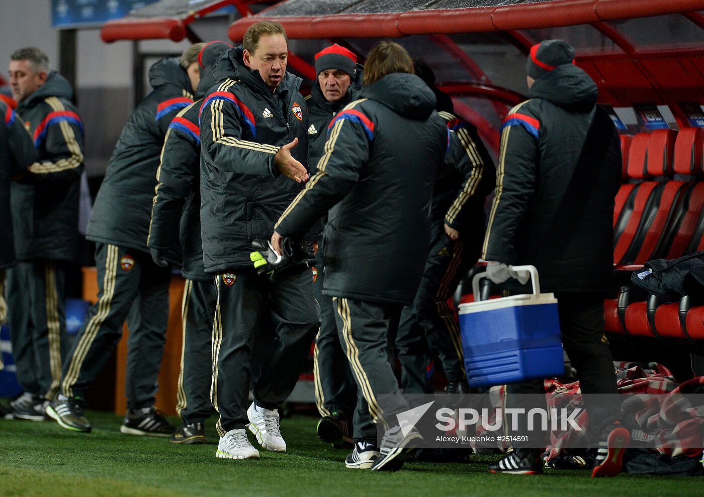 Football. Champions League. CSKA vs. Manchester City